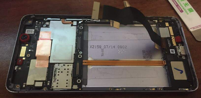 Battery removed